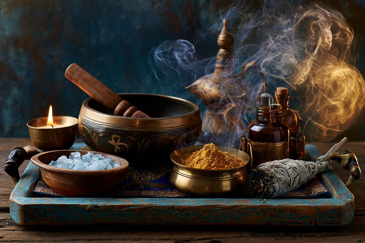 Cleansing House - ritual purification of spaces
