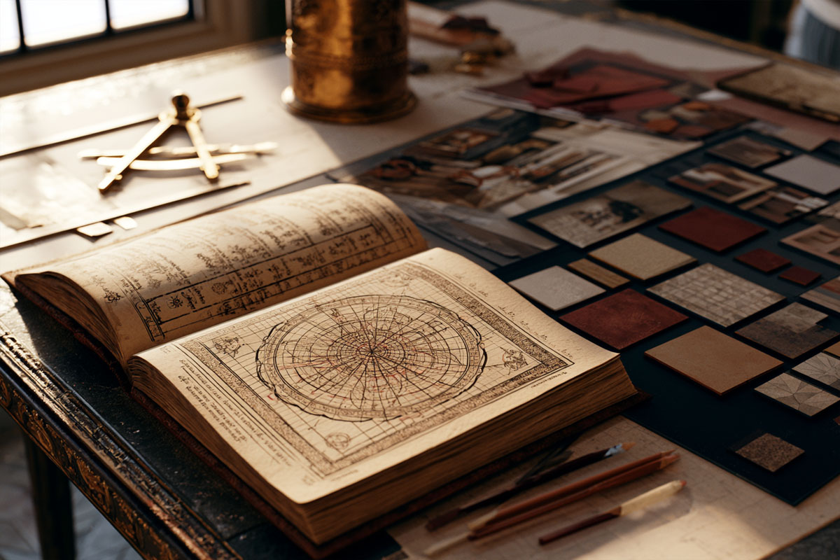 Design & Interior - ancient grids, modern spaces